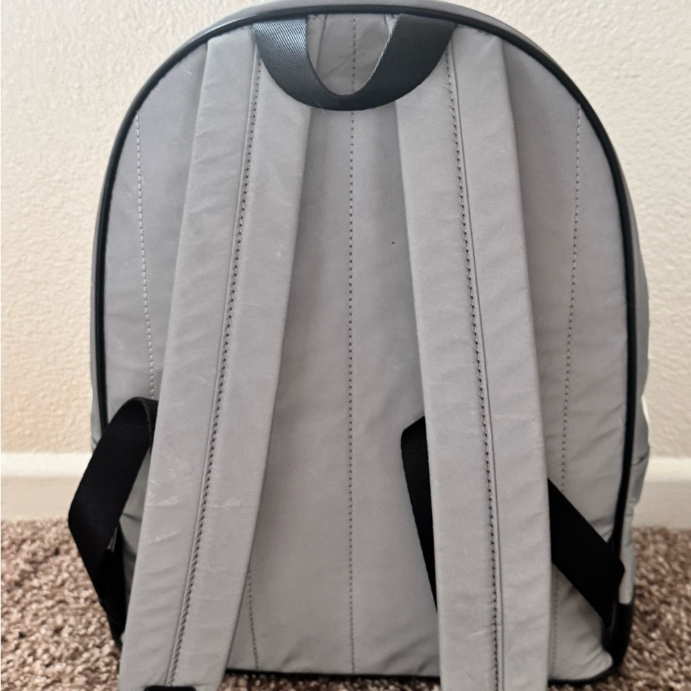 MICHAEL KORS REFLECTIVE GRAY/SILVER NYLON BACKPACK (EPJ032667) - Picture 6 of 13